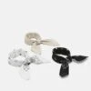 Pier One BANDANA UNISEX 3 PACK - Tuch - Black/white/beige -Pier One Store 07b97c3020c049de90779ce451692b29