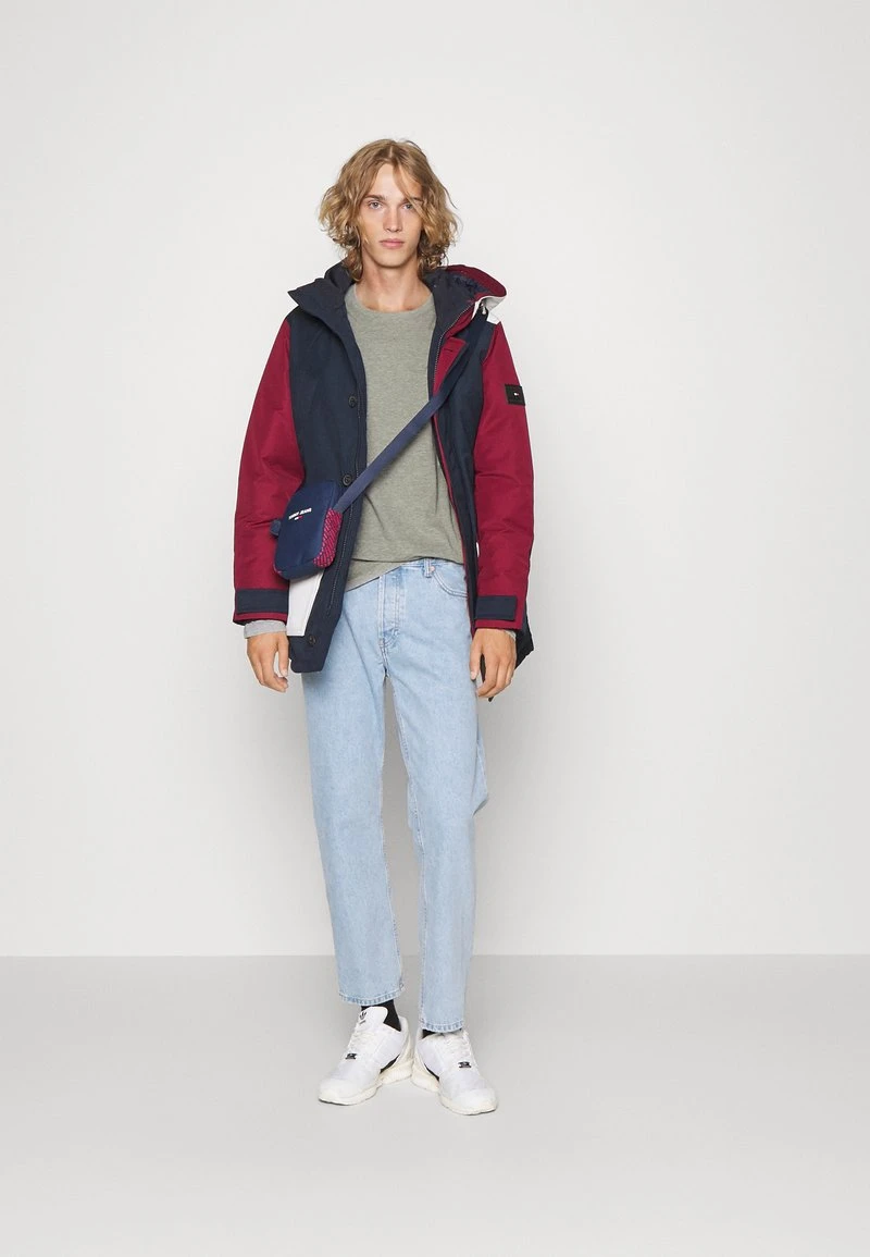 Pier One 5 PACK - Langarmshirt - Black/dark Blue/stone 3 Pier One 5 PACK - Langarmshirt - Black/dark Blue/stone