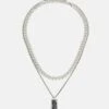 Pier One 2 PACK - Halskette - Silver-coloured -Pier One Store 10f41ce0c1944510a6e66259a8f1d8af