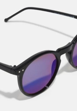 Pier One UNISEX - Sonnenbrille - Black/blue -Pier One Store 11f17cbd777a412ba39007dce293526f