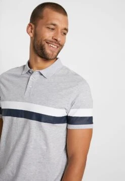 Pier One Poloshirt - Mottled Light Grey 11 Pier One Poloshirt - Mottled Light Grey -Pier One Store 144303f5f5bc4f278c583bf5c7f603f1