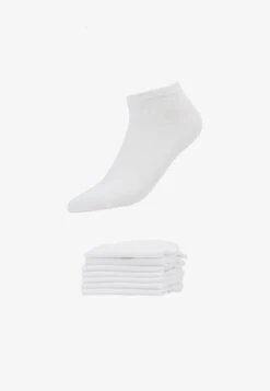 Pier One 7 PACK - Socken - White/black -Pier One Store 217411fe169649c2b3fe48dc63b95bd8