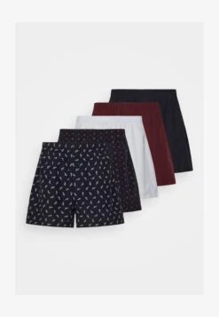 Pier One 5 PACK - Boxershorts - Dark Blue/bordeaux/ Blue 12 Pier One 5 PACK - Boxershorts - Dark Blue/bordeaux/ Blue -Pier One Store 3422d9ed8c4f49da9db171652d2bfcfc