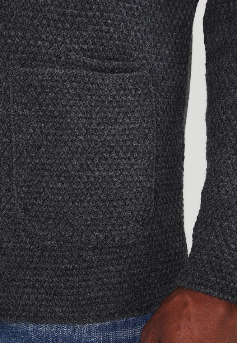 Pier One Strickjacke - Mottled Dark Grey 7 Pier One Strickjacke - Mottled Dark Grey – Bild 5