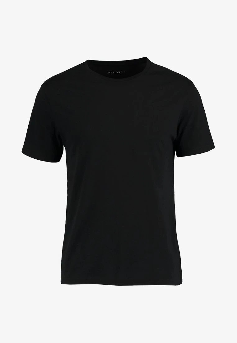 Pier One T-Shirt Basic - Black 7 Pier One T-Shirt Basic - Black – Bild 5