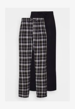 Pier One 2 PACK - Nachtwäsche Hose - Dark Blue -Pier One Store 529290e98e334fe58278de95b194e623