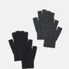 Pier One 2 PACK - Fingerhandschuh - Black/grey -Pier One Store 65f7cac1e5894adb85510bf74e6dae09