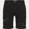 Pier One Jeans Shorts - Black 2 Pier One Jeans Shorts - Black -Pier One Store 6a5f776f052149fab21c0f7a06b3f55c
