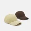 Pier One UNISEX 2 PACK - Cap - Khaki/sand -Pier One Store 7503ae185f404524815fa8fbb99d0f51