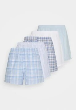 Pier One 5 PACK - Boxershorts - Light Blue/white 12 Pier One 5 PACK - Boxershorts - Light Blue/white -Pier One Store 843919d02a024465b4f0a52da0998e48