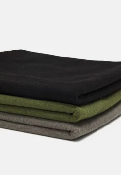 Pier One 3 PACK UNISEX - Schlauchschal - Black, Grey, Olive -Pier One Store 84f98a206bd54f27bd29605e058c4b38
