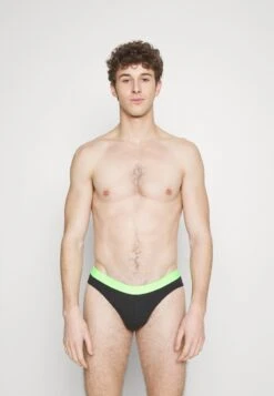 Pier One BRANDED WAISTBAND BRIEFS 3 PACK - Slip - Black -Pier One Store 87822367847c47febdfb486f93afed0b