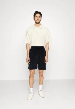 Pier One TOWELING - Shorts - Dark Blue -Pier One Store 93d9b5cb7a604442a95e200e4fad2701