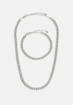 Pier One SET - Halskette - Silver-coloured -Pier One Store 97372d0df2f14340967b71ddeb8c91aa 1