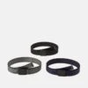 Pier One UNISEX 3 PACK - Gürtel - Black/dark Blue/grey -Pier One Store 97ebfc2a701f40fe8dc847f28fcf30e1