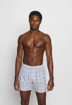 Pier One 5 PACK - Boxershorts - Light Blue/white 10 Pier One 5 PACK - Boxershorts - Light Blue/white -Pier One Store 99a4bd53733c43c3a89af2e6271e1a81