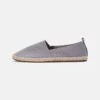 Pier One RENA ESPADRILLE UNISEX - Espadrille - Light Grey -Pier One Store a625ac24e213461a94d5096727f45e98