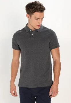 Pier One Poloshirt - Dark Grey Melange -Pier One Store b91a8e1e99fc4915ad1ede3cc1f66aca 1