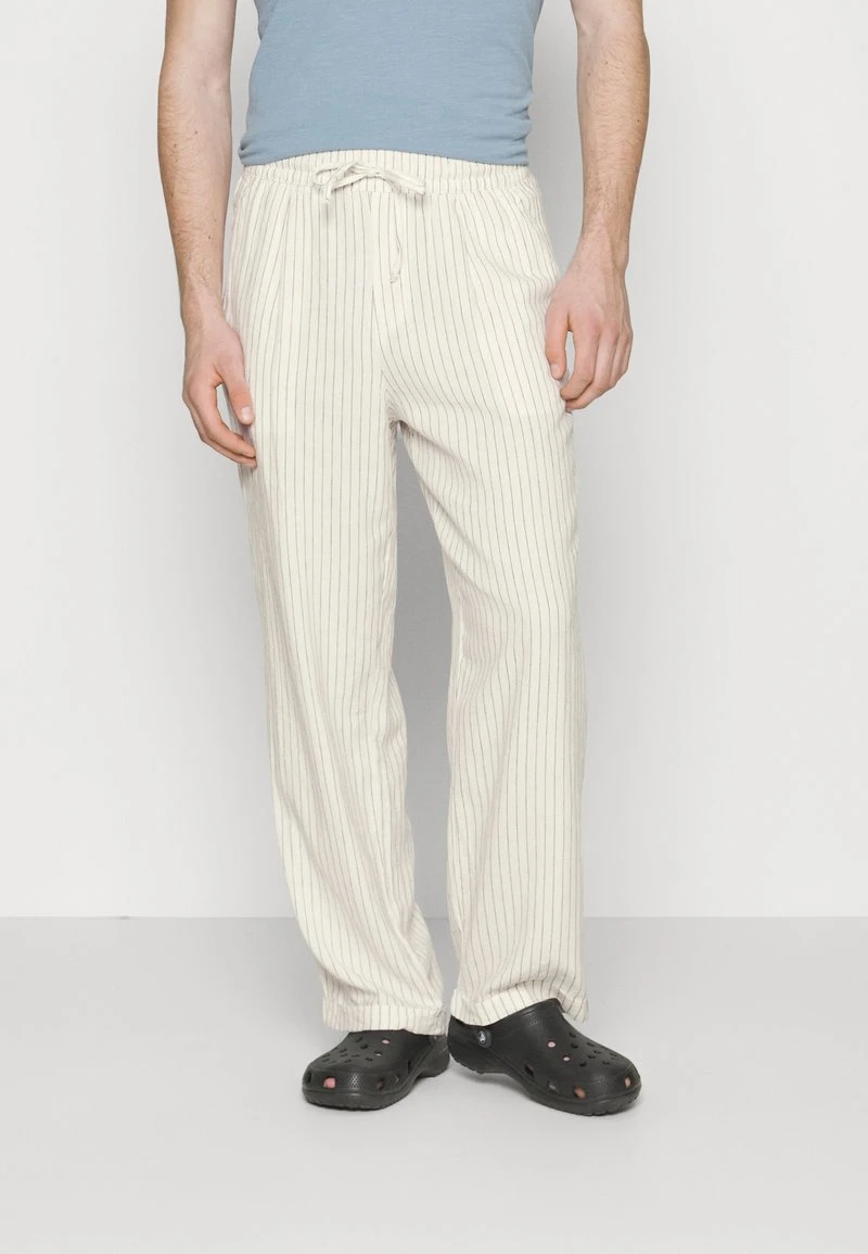 Pier One DRAWCORD TROUSERS - Stoffhose - Off-white 8 Pier One DRAWCORD TROUSERS - Stoffhose - Off-white – Bild 6