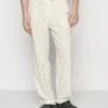Pier One DRAWCORD TROUSERS - Stoffhose - Off-white 1 Pier One DRAWCORD TROUSERS - Stoffhose - Off-white -Pier One Store b95eb718ba79473385a4a0d44aaaf9c3