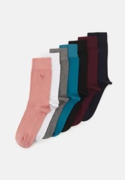 Pier One 3PACK - Socken - Dark Green/orange/bordeaux -Pier One Store bf4e754190e0449abaee1061f1cf25a7