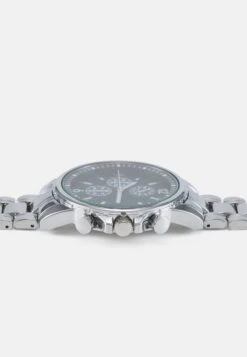 Pier One UNISEX - Uhr - Silver-coloured/black -Pier One Store bf988bb310734eaf9f829f2fb589b4a1