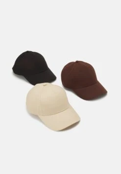 Pier One UNISEX 3 PACK - Cap - Black/dark Brown/beige 12 Pier One UNISEX 3 PACK - Cap - Black/dark Brown/beige -Pier One Store c2733f675ca44ebd8c1145369473dacc 1