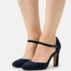 Pier One LEATHER - Pumps - Dark Blue