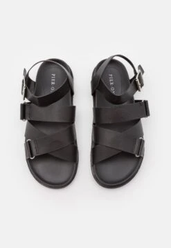 Pier One UNISEX - Riemensandalette - Black 11 Pier One UNISEX - Riemensandalette - Black -Pier One Store cfa1a932594a4711b3c49603ed200cce
