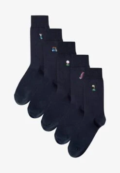 Pier One 5 PACK - Socken - Black -Pier One Store d15aaee664114fe0a788a930908fed14