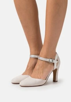 Pier One LEATHER - Pumps - Light Grey