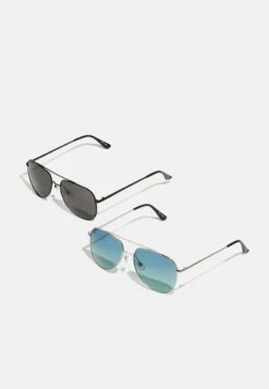 Pier One 2 PACK - Sonnenbrille - Black/blue -Pier One Store e0eac7f8f57c4585b786e354fd010712 1
