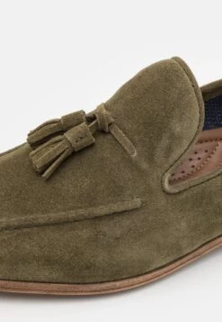 Pier One LEATHER - Slipper - Green -Pier One Store e1f88111880d4b22b149d345f9e0d086