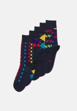 Pier One 5 PACK - Socken - Green/red -Pier One Store e2951d8578934802a01135cff0613ebe