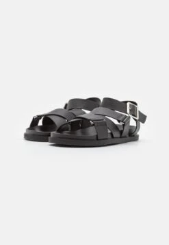 Pier One UNISEX - Riemensandalette - Black 9 Pier One UNISEX - Riemensandalette - Black -Pier One Store e2ec43ce6d07479088c528ec91e76fea