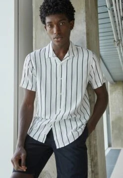Pier One 2 PACK - Hemd - Black/white -Pier One Store e9850c2e54ca4eb6b01614842b047075