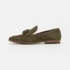 Pier One LEATHER - Slipper - Green 2 Pier One LEATHER - Slipper - Green -Pier One Store f0acf39d5390471aac302c573f5defcd