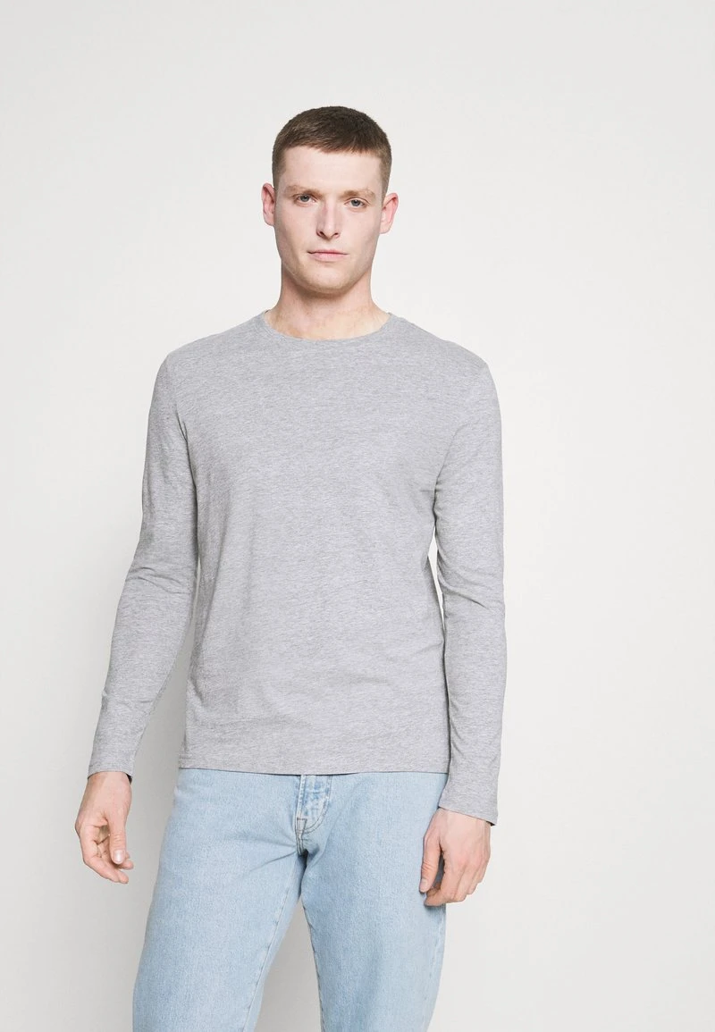 Pier One 5 PACK - Langarmshirt - White/dark Blu/grey 6 Pier One 5 PACK - Langarmshirt - White/dark Blu/grey – Bild 4