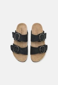 Pier One LEATHER - Pantolette Flach - Black 13 Pier One LEATHER - Pantolette Flach - Black -Pier One Store f762b063845c4843883c27c4f0d2172d