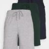 Pier One 3 PACK - Nachtwäsche Hose - Dark Blue /mottled Dark Grey/dark Green -Pier One Store fbadd663c5594d29a25948737d7d986a
