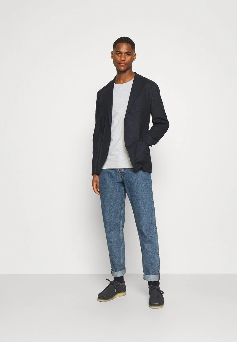 Pier One T-Shirt Basic - Black/white/light Grey 3 Pier One T-Shirt Basic - Black/white/light Grey