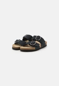 Pier One LEATHER - Pantolette Flach - Black 10 Pier One LEATHER - Pantolette Flach - Black -Pier One Store fefde2b9b36946c6bf099f832a1ca0bd